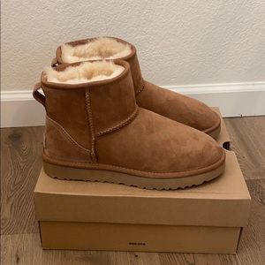 UGG mini II chestnut size 9